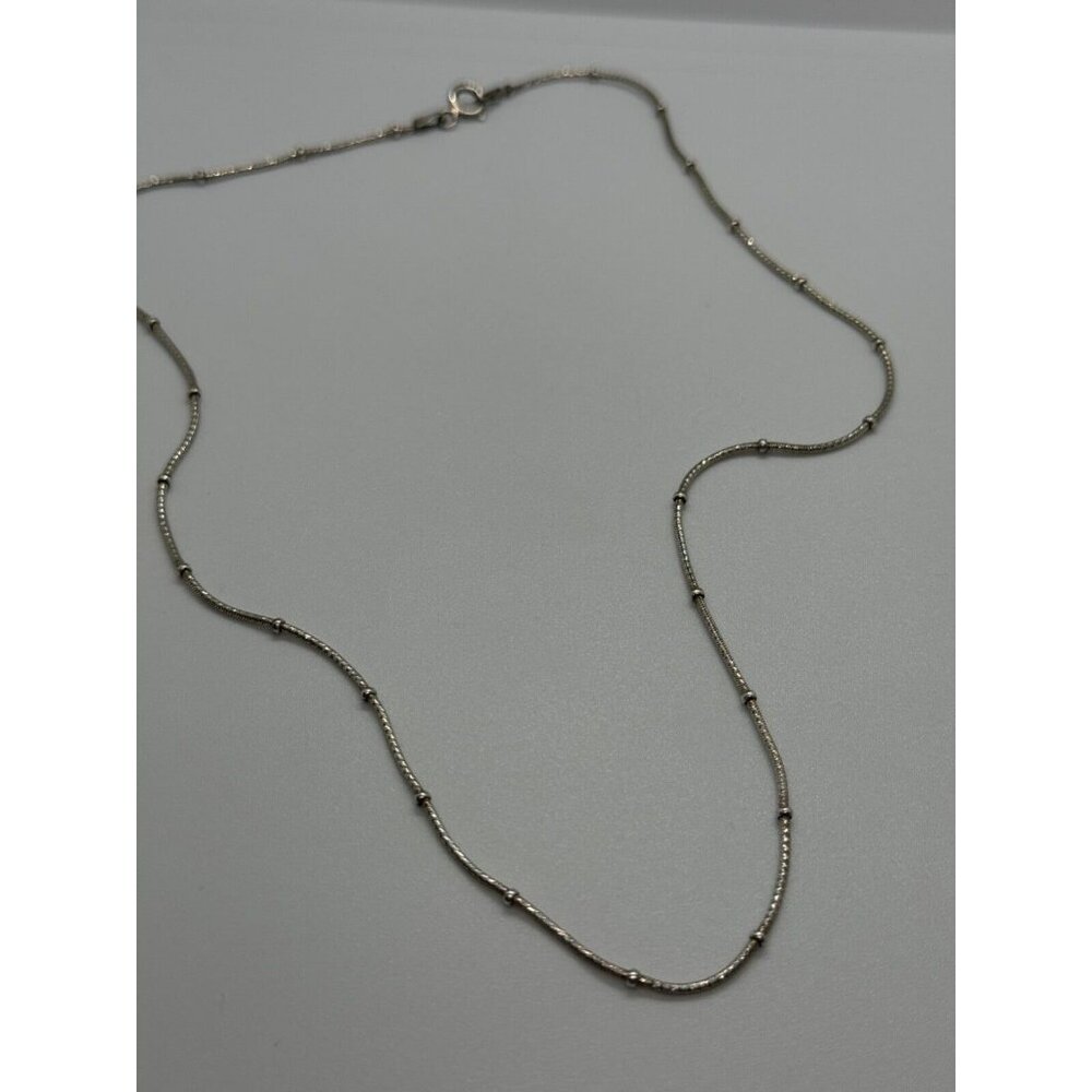925 STERLING SILVER NECKLACE ITALY